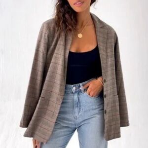 L’space Blazer Jacket Coat, NWT